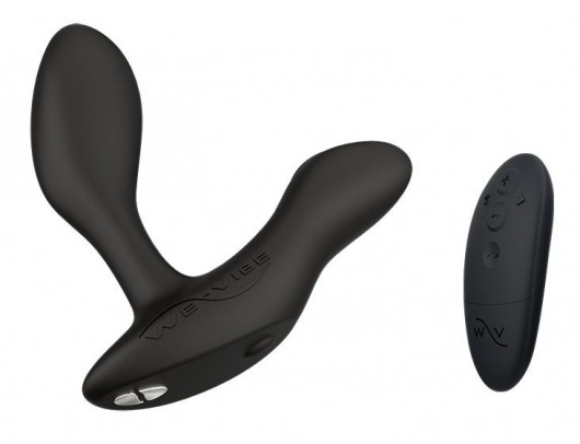 Черный анальный вибратор We-Vibe Vector+ - We-vibe - в Березниках купить с доставкой