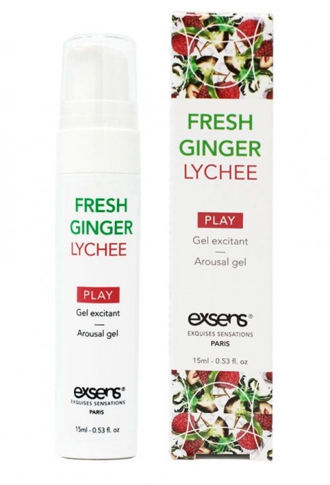Возбуждающий гель Fresh Ginger Lychee Arousal Gel - 15 мл. - Exsens - купить с доставкой в Березниках