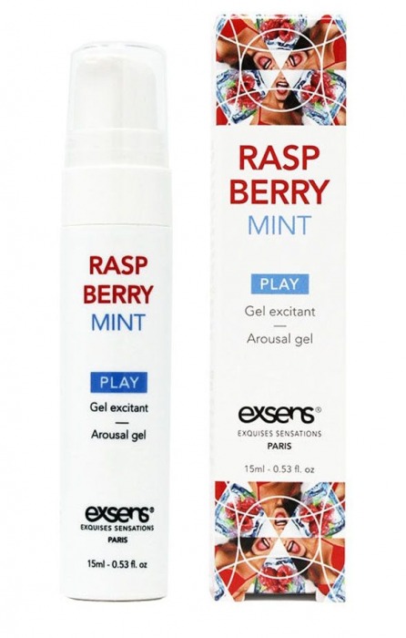Возбуждающий гель Raspberry Mint с ароматом малины и мяты - 15 мл. - Exsens - купить с доставкой в Березниках