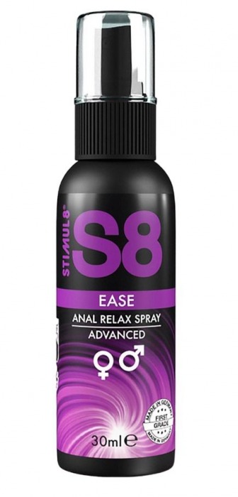 Расслабляющий анальный спрей S8 Ease Anal Relax Spray - 30 мл. - Stimul8 - купить с доставкой в Березниках