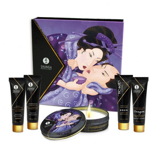 Подарочный набор Geishas secret из 5 предметов - Shunga - купить с доставкой в Березниках