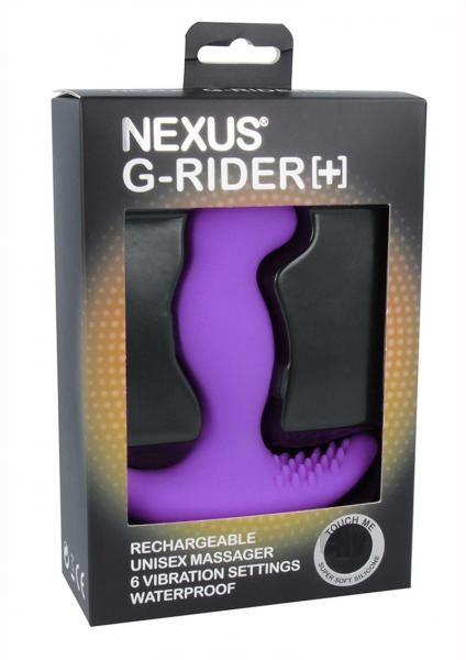 Фиолетовый вибромассажер простаты Nexus G-Rider+ - 12,6 см. - Nexus Range - в Березниках купить с доставкой