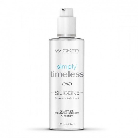 Лубрикант на силиконовой основе Wicked Simply Timeless Silicone - 120 мл. - Wicked - купить с доставкой в Березниках