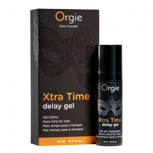 Продлевающий гель Orgie Xtra Time Delay Gel - 15 мл. - ORGIE - купить с доставкой в Березниках