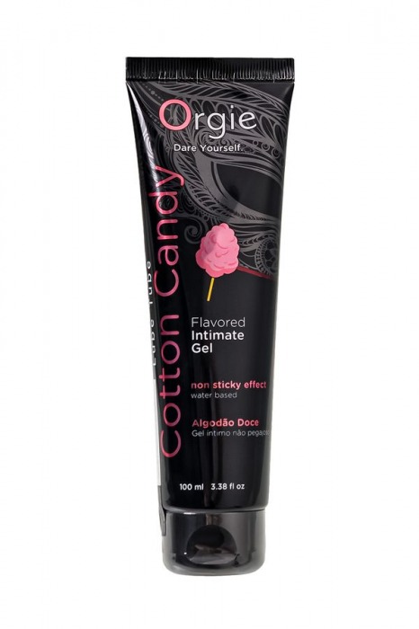 Интимный гель на водной осное Lube Tube Cotton Candy со вкусом сахарной ваты - 100 мл. - ORGIE - купить с доставкой в Березниках