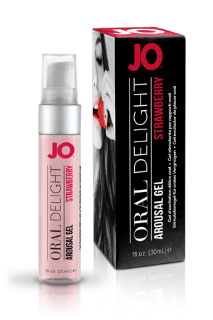 Клубничный лубрикант для оральных ласк Oral Delight Strawberry Sensation - 30 мл. - System JO - купить с доставкой в Березниках