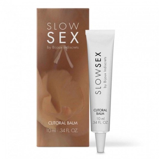 Бальзам для клитора Slow Sex Clitoral Balm - 10 мл. - Bijoux Indiscrets - купить с доставкой в Березниках