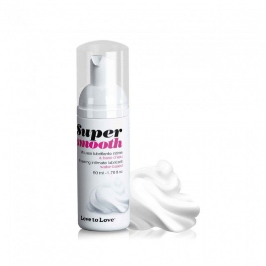 Лубрикант нежнейшая пенка Super Smooth Foaming Intime Lubricant - 50 мл. - Love to Love - купить с доставкой в Березниках