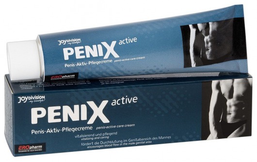 Возбуждающий крем для мужчин PeniX active - 75 мл. - Joy Division - купить с доставкой в Березниках