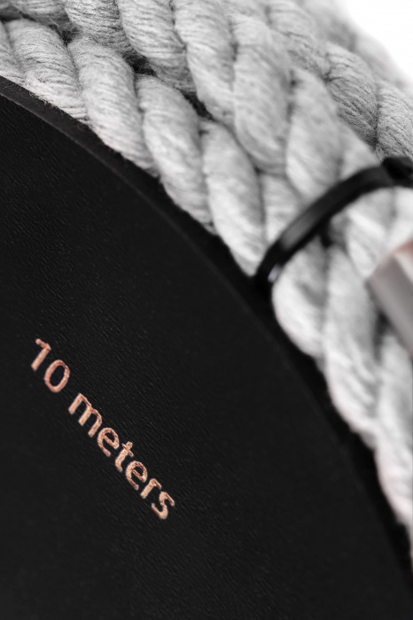 Белая веревка для шибари на катушке - 10 м. - Pecado - купить с доставкой в Березниках