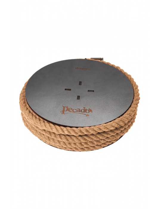 Джутовая веревка для шибари на катушке - 10 м. - Pecado - купить с доставкой в Березниках