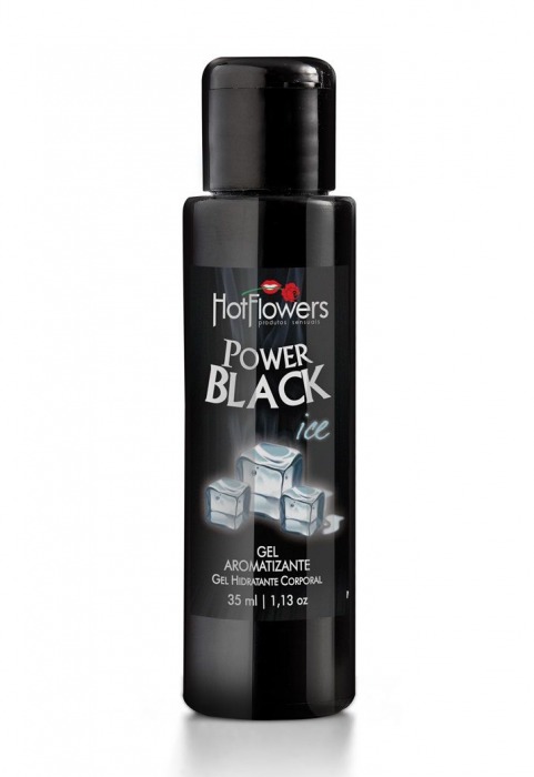 Стимулирующий гель для массажа Power Black - 35 мл. - HotFlowers - купить с доставкой в Березниках