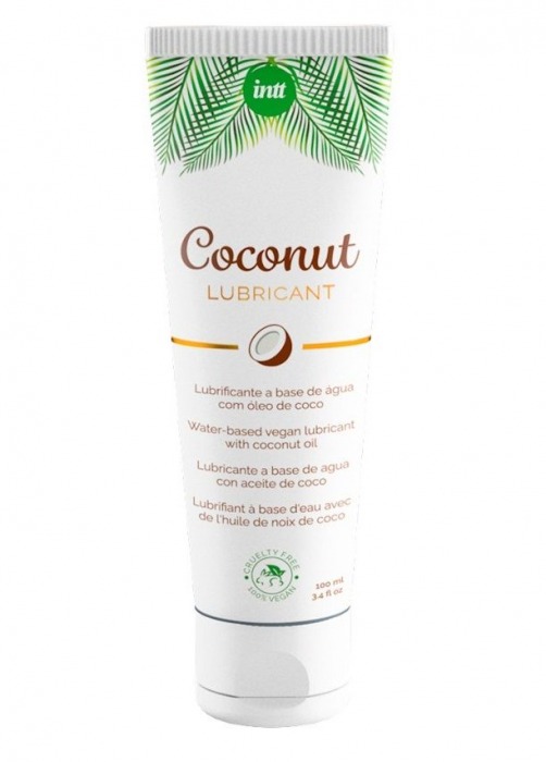 Веганская смазка на водной основе Coconut Lubricant - 100 мл. - INTT - купить с доставкой в Березниках