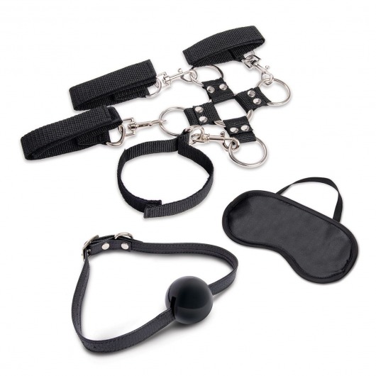 Набор для фиксации из 7 предметов Hogtie   Ball Gag Kit - Lux Fetish - купить с доставкой в Березниках