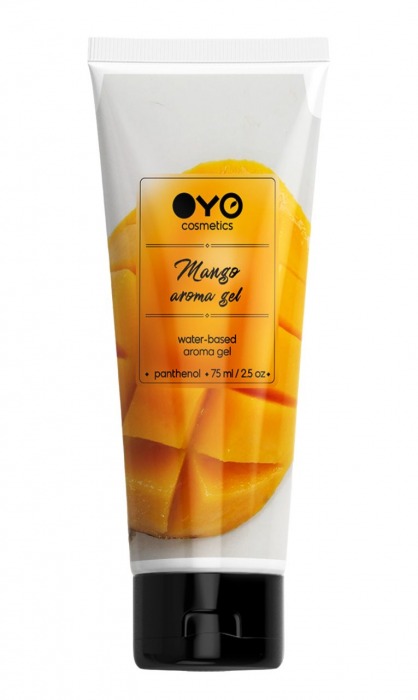 Лубрикант на водной основе OYO Aroma Gel Mango с ароматом манго - 75 мл. - OYO - купить с доставкой в Березниках