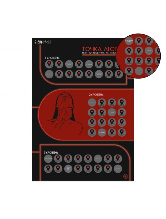 Плакат для двоих  Точка любви  со скретч-слоем - Сима-Ленд - купить с доставкой в Березниках