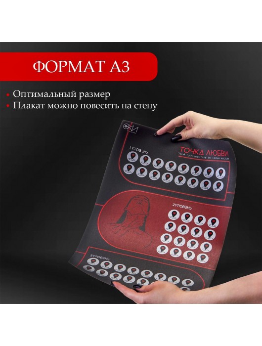 Плакат для двоих  Точка любви  со скретч-слоем - Сима-Ленд - купить с доставкой в Березниках