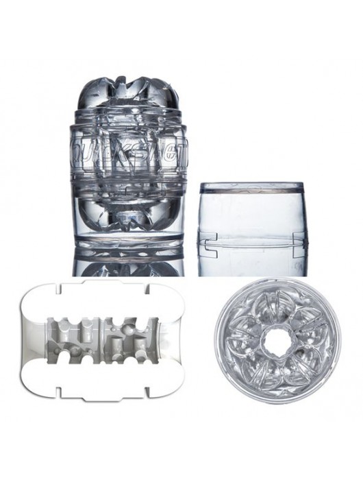 Мастурбатор Fleshlight - Quickshot Masturbator Clear - Fleshlight - в Березниках купить с доставкой