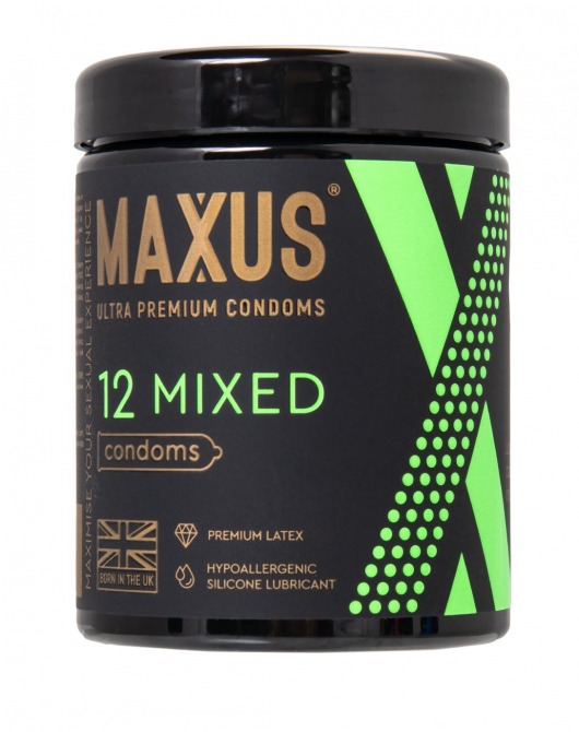 Презервативы MAXUS Mixed - 12 шт. - Maxus - купить с доставкой в Березниках