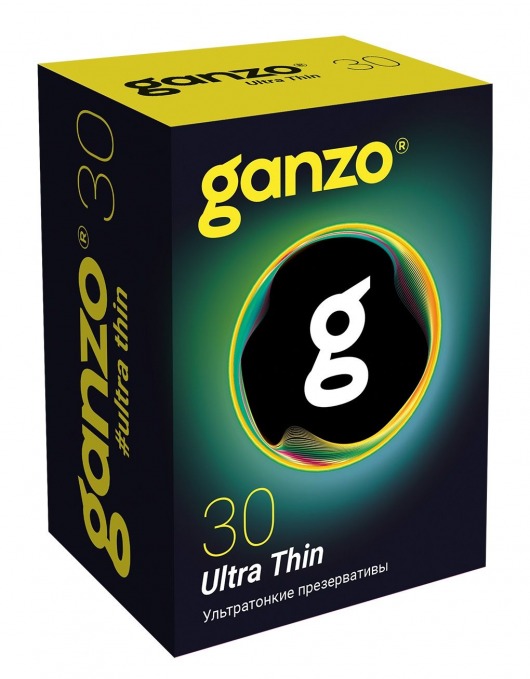 Супертонкие презервативы Ganzo Ultra thin - 30 шт. - Ganzo - купить с доставкой в Березниках