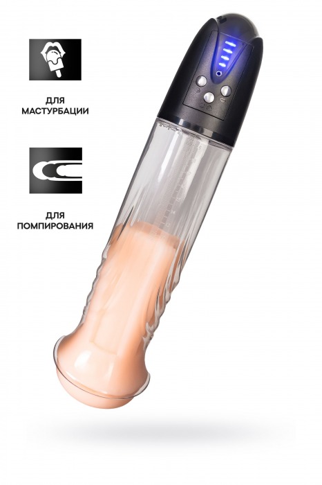 Автоматическая помпа для пениса Thorin - Sexus - в Березниках купить с доставкой