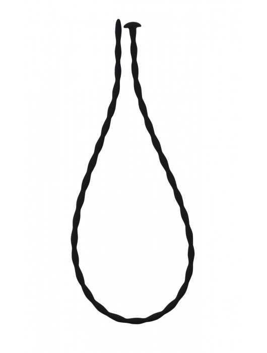 Черный уретральный массажер Glide Small - 30 см. - Lola Games - купить с доставкой в Березниках