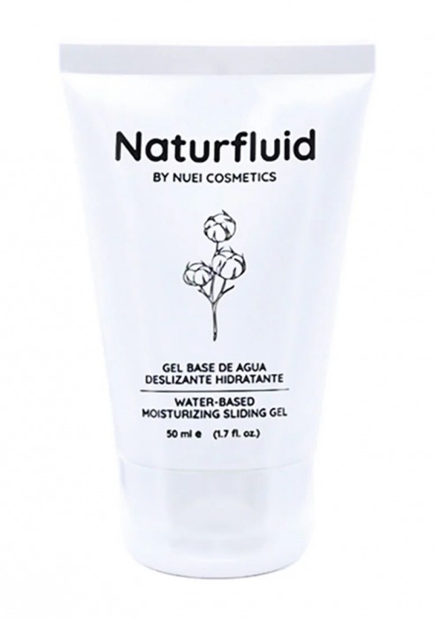 Экстраскользкий лубрикант на водной основе Nuei Naturfluid - 50 мл. - Nuei cosmetics - купить с доставкой в Березниках