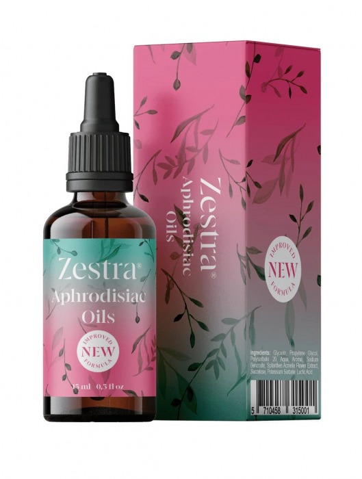 Возбуждающее масло Zestra Aphrodisiac Oils - 15 мл. - Zestra - купить с доставкой в Березниках