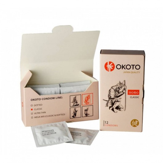 Презервативы OKOTO Classic - 12 шт. - Sitabella - купить с доставкой в Березниках