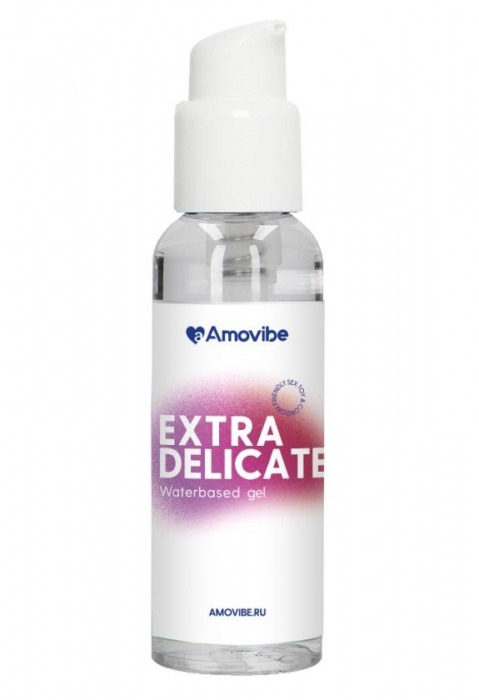 Гель на водной основе Amovibe Extra Delicate - 100 мл. - Amovibe - купить с доставкой в Березниках