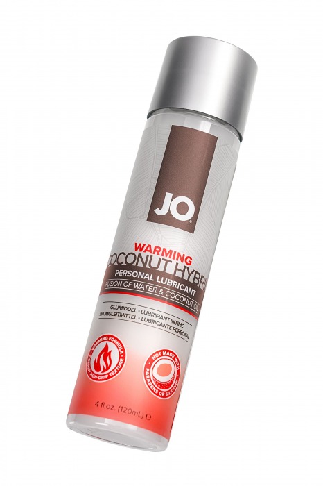 Водно-масляный лубрикант с разогревающим эффектом Hybrid Lubricant WARMING - 120 мл. - System JO - купить с доставкой в Березниках