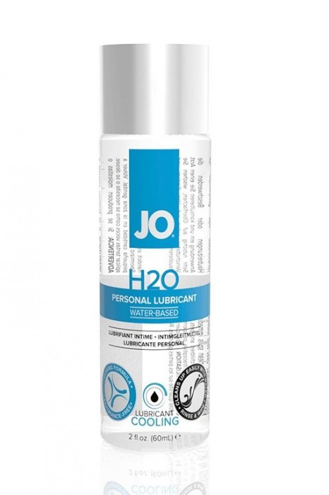 Охлаждающий лубрикант на водной основе JO Personal Lubricant H2O COOLING - 60 мл. - System JO - купить с доставкой в Березниках