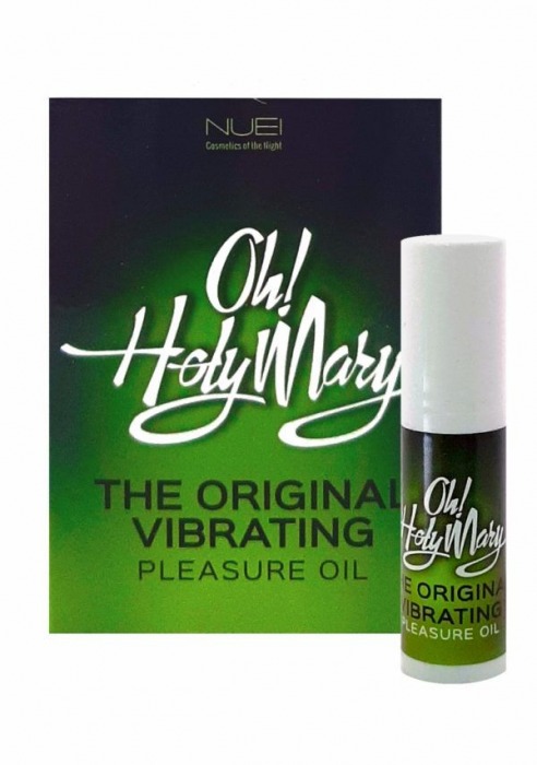 Масло унисекс с эффектом вибрации Oh! Holy Mary - 6 мл. - Nuei cosmetics - купить с доставкой в Березниках