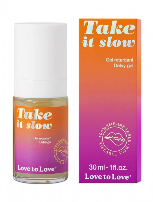 Пролонгирующий гель для мужчин Take It Slow - 30 мл. - Love to Love - купить с доставкой в Березниках