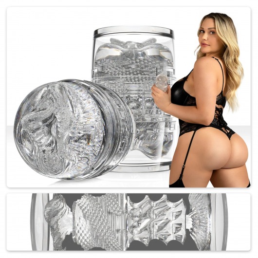 Прозрачный двусторонний мастурбатор Fleshlight Quickshot Mia Malkova - Fleshlight - в Березниках купить с доставкой