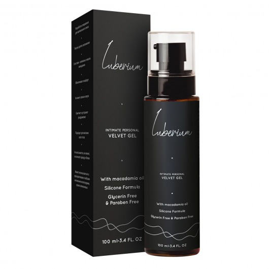 Интимный гель на силиконовой основе с маслом макадамии Luberium Velvel Gel - 100 мл. - Luberium - купить с доставкой в Березниках