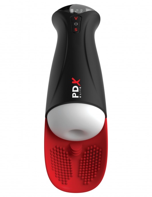 Мастурбатор в колбе с вибрацией Fuck-O-Matic Pro XL - Pipedream - в Березниках купить с доставкой