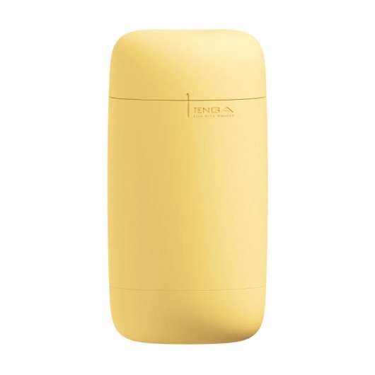 Желтый мастурбатор Tenga Puffy - Tenga - в Березниках купить с доставкой