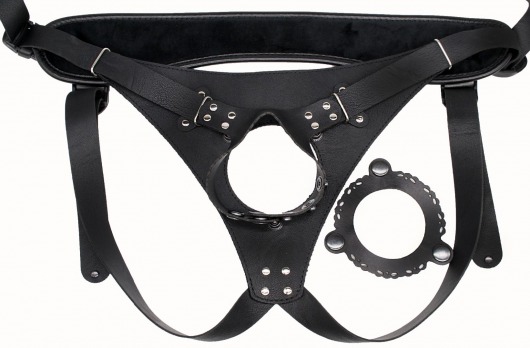 Пояс Hard Brutal для больших насадок - LOVETOY (А-Полимер) - купить с доставкой в Березниках