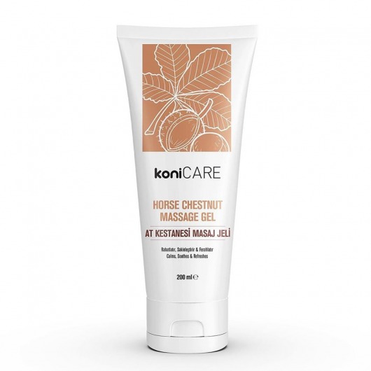 Расслабляющий массажный гель Konicare Horse Chestnut Massage Gel - 200 мл. - KoniCARE - купить с доставкой в Березниках