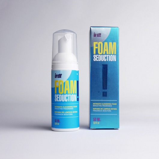 Очищающая пенка для тела Foam Seduction - 50 мл. - INTT - купить с доставкой в Березниках
