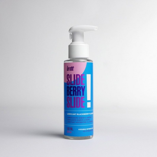 Увлажняющий гель с ароматом ежевики Slide Berry Slide - 100 мл. - INTT - купить с доставкой в Березниках