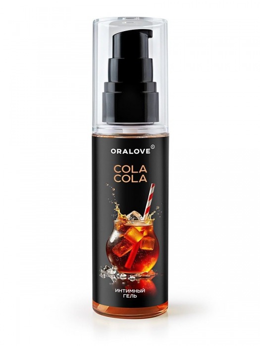 Съедобная смазка на водной основе с ароматом колы - 60 гр. - Биоритм - купить с доставкой в Березниках