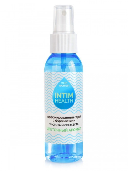 Парфюмированный спрей Intim Health для нижнего белья и тела с цветочным ароматом - 95 мл. -  - Магазин феромонов в Березниках