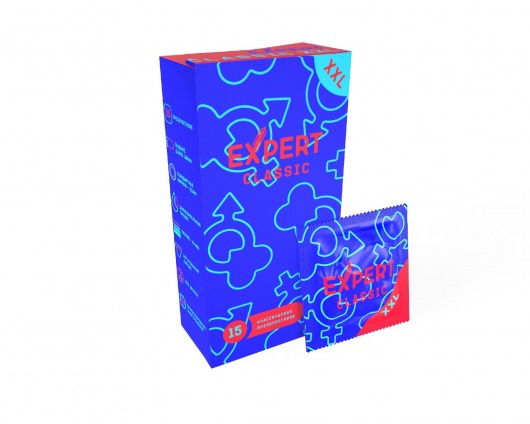 Презервативы увеличенного размера Expert Classic XXL - 15 шт. - Expert - купить с доставкой в Березниках