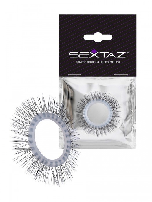 Круглое эрекционное кольцо с «ресничками» - Sextaz - в Березниках купить с доставкой