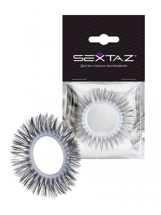 Круглое эрекционное кольцо с длинными «ресничками» - Sextaz - в Березниках купить с доставкой