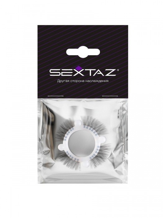 Эластичное кольцо с «ресничками» и 4 шариками - Sextaz - в Березниках купить с доставкой