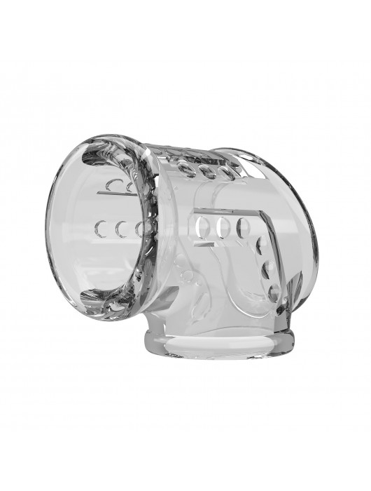 Прозрачная насадка на пенис и мошонку - Baile - в Березниках купить с доставкой