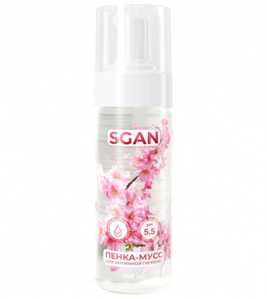 Пенка-мусс для интимной гигиены SGAN с пребиотиками - 150 мл. - SGAN - купить с доставкой в Березниках